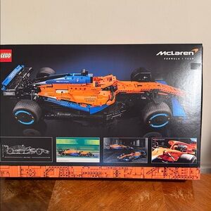 LEGO McLaren Formula 1 Car - Vibrant Orange and Blue